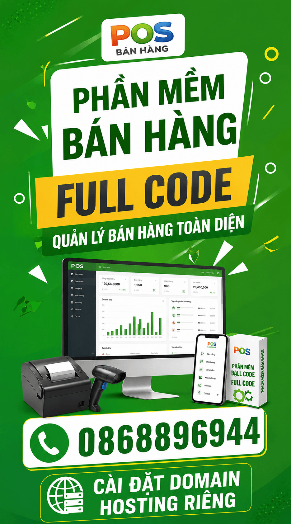 Phần mềm bán hàng full code