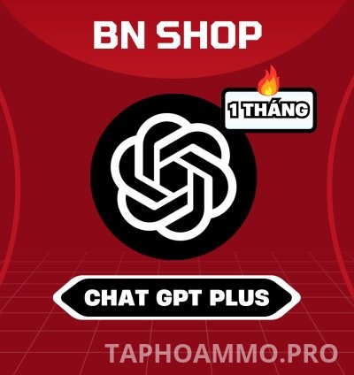 Sản phẩm Tài Khoản ChatGPT Plus Dùng Riêng - Chat GPT Plus Cá Nhân